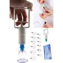 Munico Hacamat Kupa Çekme Profesyonel Masaj Aleti Anti Ağrı Cihaz Ağrı Bitirici Vakum Set