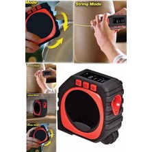 Munico 3 Modlu Ölçüm Metresi Kırılmaz Kaliteli Uzun Mesafe Hesaplamaakıllı Dijital Lazerli Metre 10 Metre