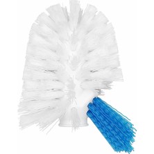 Delixa Oxo 1281600 Good Grips Kompakt Tuvalet Fırçası/tuvalet Fırçası ve Haznesi, Beyaz, 10.8 x 10.2 x 43.2