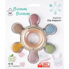 Hepta Collection Bamm Bamm Diş Kaşıyıcı Yerli Üretim Silikon Hafif ve Rahat Kavranır
