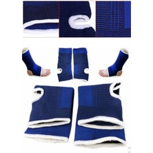 Munico 1 Çift Ayak Bilek Atel Ödem Önleyici Egzersiz Sporcu Ayak Bilekliği Koruyucu Ağrı Bandaj Destek Band