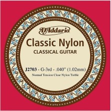Hepta Collection D'addario J2703 Tek Klasik Gitar Teli (G)