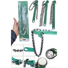 Munico 12 Zincir Tipi Uyumlu Kutu Inç Filtresi Zincir Anahtarı Anahtarı Mekanik Tamir Set  Kaliteli Malzeme