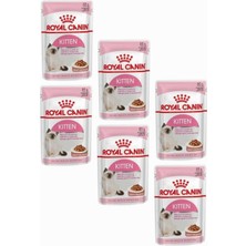 Hepta Collection Canin Kitten Soslu Yaş Kedi Maması 85 gr x 6 Adet