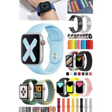 Munico Silikon Kordon 45MM Tüm 44MM Silikon Bant 4/5/6/7/8/se Kayışı Watch 42MM Appl  Çok Satanlar Arasında