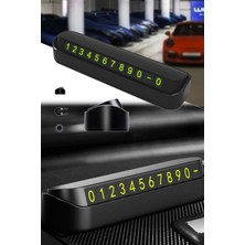 Munico Universal Tr Numara Paneli Arabalar Için Torpido Üstü Kapanabilir Açılabilir Siyah Uyumlu