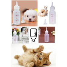 Munico Kedi & Köpek Yavru Hayvanlar Için Süt Emzirme Biberon Hayvan Şişesi Biberon Süt Yavru Hayvanlar Için