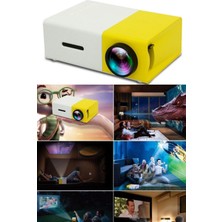 Munico Akıllı 1080P Hd Kalite Evde Bahçede Ofiste Çocukların Yeni Eğlencesi Taşınabilir Mi Televizyon Pro