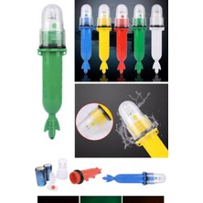 Munico 3 Adet Balıkçılık Lamba Şamandıra Yanıp Sönme Dayanıklı Fishnet Işık Yüzen Balıkçı Su Geçirmez Işık