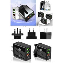 Munico Hafif ve Kompakt Tasarım Çift USB Hızlı Şarj Cihaz Güçlü Performansı Sayesinde Hızlı Verimli Adaptör
