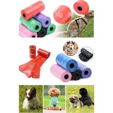 Munico Evcil Hayvan Poşeti Köpek Figürlü Kaka Kusmuk Alma Poşeti Temiz Yaşam 4 Adet Köpek Tuvalet Dış Mekan