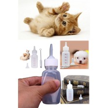 Munico Yavru Kedi Köpek Kuzu Koç Için Beslenme Biberonu Hayvan Kedi Süt Içirme Biberonu + Temizleme Fırçası