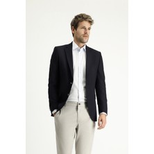Kiğılı 7 Drop Slim Fit Dar Kesim Yünlü Blazer Ceket