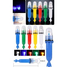 Munico 3 Adet Profesyonel Fish Balıkçılık Şamandıra Lamba Batmaz Dayanık Lamba Balık Aksesuar Yanıp Sönen