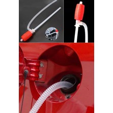 Munico Mazot Yakıt Çekme Benzin Pompalı Akaryakıt Aktarıcı Boru Pompa Sifon Sıvı Tüm Araçlar Için Uygun