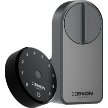 Hepta Collection Xenon Akıllı Otomatik Motorlu Kapı Kilidi Parmak Izi Şifreli Wi-Fi Mobil Uygulama ile Kontrol Kolay