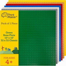 Hepta Collection Thinkmaster Klasik Bütün Markalar ile Uyumlu Zemin Plakası (Beyaz) (Yeşil)