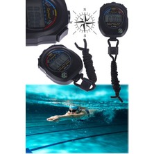 Munico Profesyonel Besyo Hoca ve Öğrenciler Için Koşu Yüzme Jimlastik Zamanlayıcı Kronometre Waterproof Şık