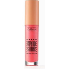Delixa Vivid Shine Lipgloss Nemlendiricili Dudak Parlatıcısı 107 Playdate Pink, Pembe