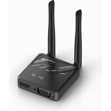 Delixa Veggieg 4K HDMI VGA 2.4 / 5ghz Wireless Kablosuz Görüntü Aktarım Cihazı