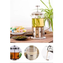 Munico Taşınabilir Paslanmaz Çelik Fransız Tasarım Filtre Kahve & Çay Taşınabilir Seyehat Restorant 350 ml