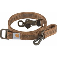 Delixa Carhartt Köpek Tasması, Kahverengi/fırçalanmış Pirinç