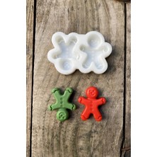 Delixa Rufus Concept Ginger Mini Ikili Mum Kalıbı (Silikon)