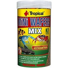 Delixa Tropical Mini Wafers Mix 90GR - Vatoz ve Çöpçü Balığı Yemi