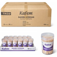 Kafem Tüp Kürdan 350 Li x 12 Paket 10 Kutu (Koli)