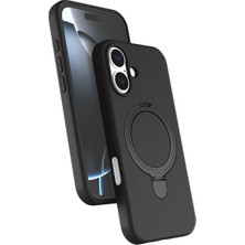 Royal Case iPhone 16 Kılıf Dönebilen Magsafe Stant Halkalı Premium Kapak Ryc/regal Magsafe