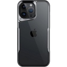 Royal Case iPhone 15 Pro Max Kılıf Renkli Kenarlı Şık Esnek Lazer Kesim Tpu Silikon Kapak Ryc/boyi