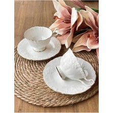 UltraMint 6 Kişilik Çay ve Nescafe Fincan Takımı, Şık ve Kullanışlı Set