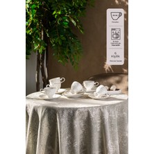 UltraMint Şık 6'lı Kahve Fincan Seti, 90 Ml, Zarif ve Dayanıklı Tasarım