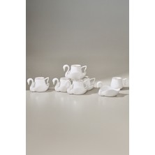 UltraMint Şık 6'lı Kahve Fincan Takımı, 90 Ml, Estetik ve Kullanışlı Tasarım