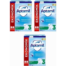 Delixa Aptamil 3 Bebek Maması 900 gr x 3 Adet -Kofre