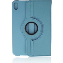BT Teknik Ipad Mini 6 Kılıf 360 Tablet Deri Kılıf - Turkuaz