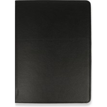 BT Teknik Huawei Mediapad T3 10 / 9.6 Kılıf 360 Tablet Deri Kılıf - Siyah