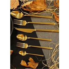 UltraMint 36 Parça Katlı Çatal Bıçak Takımı, Şık ve Dayanıklı Set