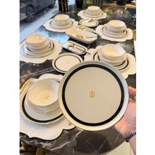 UltraMint Şık 27 Parça Modern Nancos Yemek Takımı, Zarif ve Dayanıklı Tasarım