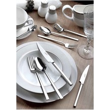 UltraMint 72 Parça Paslanmaz Çelik 12 Kişilik Kaşık Çatal Bıçak Takımı