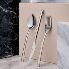 UltraMint 60 Parça Çatal Kaşık Bıçak Takımı, 12 Kişilik, Şık ve Dayanıklı Set