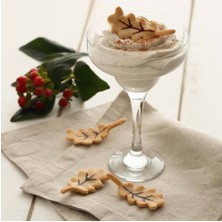 UltraMint 6'lı Misket Cam Kokteyl ve Tatlı Servisi Bardağı, 300 Ml, Ayaklı