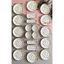 UltraMint 12 Kişilik Kiraz Desenli 20 Parça Kahvaltı Takımı Seti