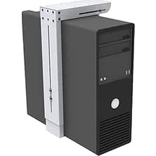 Delixa Bilgisayar Kasa Taşıyıcı Ayak Metalik Gri