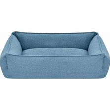 Delixa Pet Comfort Golf Neva Mavi Kedi ve Köpek Yatağı S 45X55CM