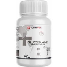 Delixa Supravet Glucosamine Kedi ve Köpek Eklem Sağlığı Güçlendirici Glukozamin Tablet + Vitamin C 75 Table