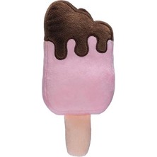 Delixa Köpek Oyuncağı, Dondurma, Peluş, Pembe, 19X8X5CM