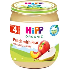 Delixa Hipp Organik Armutlu Şeftali Püresi 125 gr