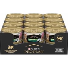 Delixa Purina Pro Plan Sterilised Somonlu ve Ton Balıklı Konserve Yaş Kedi Maması, 85 Gram, 24 Adet
