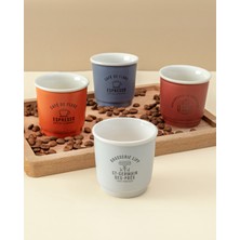 UltraMint Şık 90 ml Espresso Fincan Seti, Zarif ve Dayanıklı Tasarım